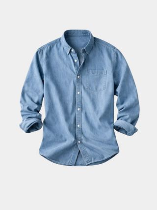 Herren Freizeit Jeanshemd | Langarm