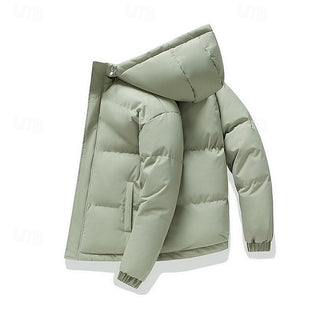 Herren Gesteppte Winterjacke | Mit Kapuze