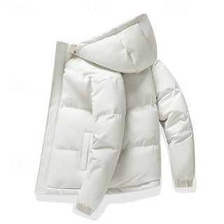 Herren Gesteppte Winterjacke | Mit Kapuze