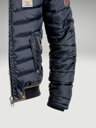 Herren Gesteppte Winterjacke | Stehkragen