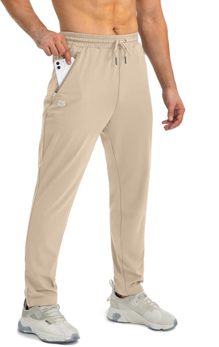 Herren Jogginghose Schmal Zulaufend Mit Tunnelzug – Beige
