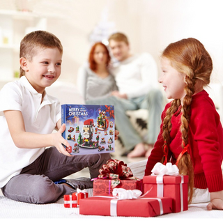 Kinder Weihnachtskalender Bausteine | Nikolaus Figuren