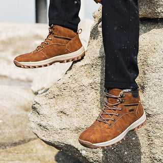 Herren Klassische Winter Boots Profilsohle – Detailansicht