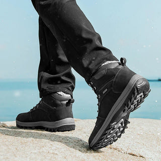 Herren Klassische Winter Boots Profilsohle – Detailansicht