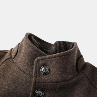 Herren Winter Kurzmantel | Stehkragen