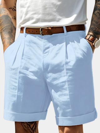 Herren Kurze Hose | Mit Bundfalten