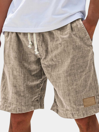 Herren Kurze Hose Mit Kordelzug | Knielang