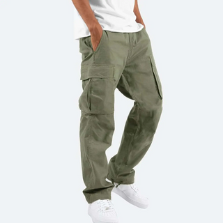 Herren Lockere Cargohose | Seitentaschen
