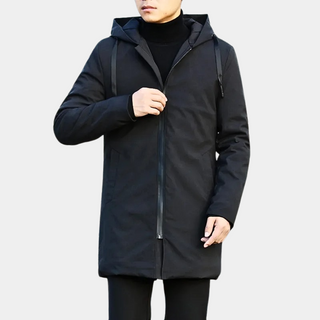 Herren Elegante Regenjacke Winter | Kapuze