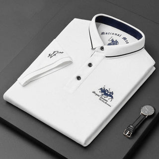 Herren Poloshirt Kurzarm | Kontrastkragen
