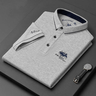 Herren Poloshirt Kurzarm | Kontrastkragen