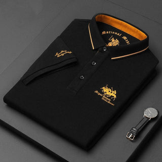 Herren Poloshirt Kurzarm | Kontrastkragen