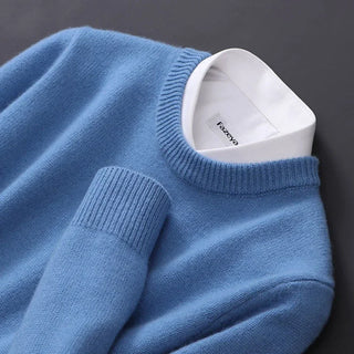 Herren Rundhals Pullover | Langarm