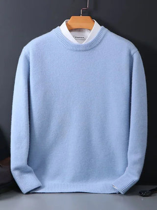 Herren Rundhals Pullover | Langarm