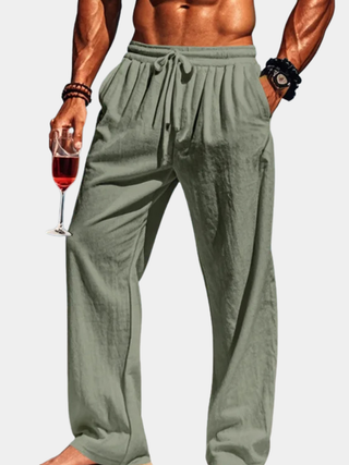 Herren Sommerhose Freizeithose | Kordelzug