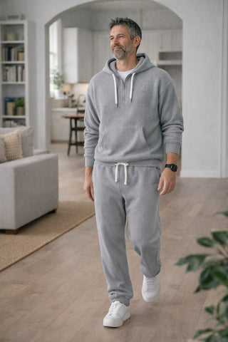 Herren Trainingsanzug Kapuzenpullover | Reißverschluss
