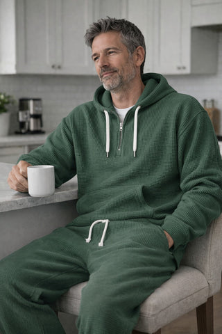 Herren Trainingsanzug Kapuzenpullover | Reißverschluss