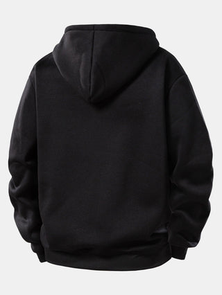 Ensemble de sport à capuche pour homme | demi-zip