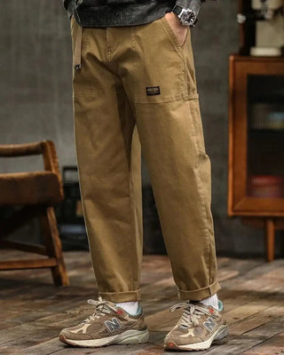 Herren Weite Cargohose | Aufgesetzte Taschen