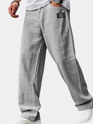Herren Weite Freizeithose | Elastischer Bund