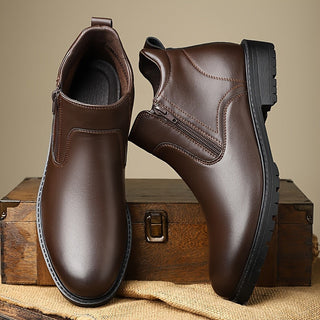 Botines de invierno para hombre | Cierre de cremallera lateral