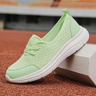 Damen Sneaker mit Schnürung | Atmungsaktiv