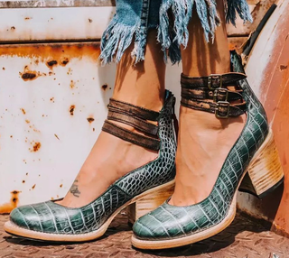 Damen Western Stiefeletten | Blockabsatz