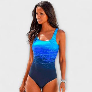 Damen Bedruckter Einteiler Badeanzug | Tank