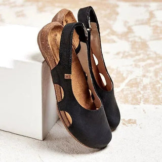 Chaussures plates confortables pour femmes | Enfiler