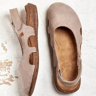 Chaussures plates confortables pour femmes | Enfiler