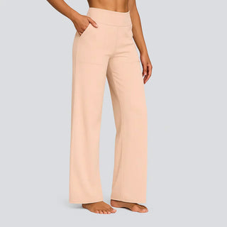 Damen Hose mit Weitem Bein | Lässig