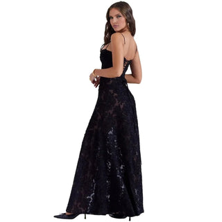 Damen Elegantes Träger Abendkleid | Maxi