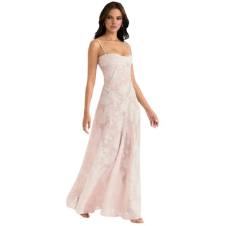 Damen Elegantes Träger Abendkleid | Maxi