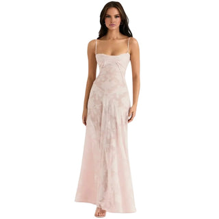 Damen Elegantes Träger Abendkleid | Maxi