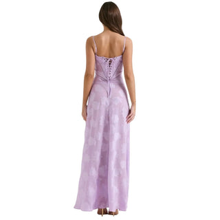 Damen Elegantes Träger Abendkleid | Maxi