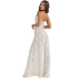 Damen Elegantes Träger Abendkleid | Maxi