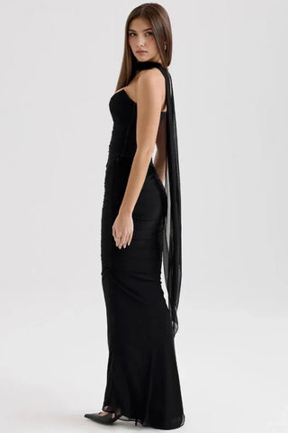 Damen Trägerloses Abendkleid | Maxi