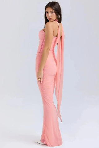 Damen Trägerloses Abendkleid | Maxi