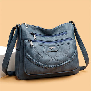 Damen Schultertasche | Mit Reißverschluss Crossbody