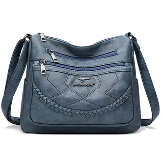 Damen Schultertasche | Mit Reißverschluss Crossbody