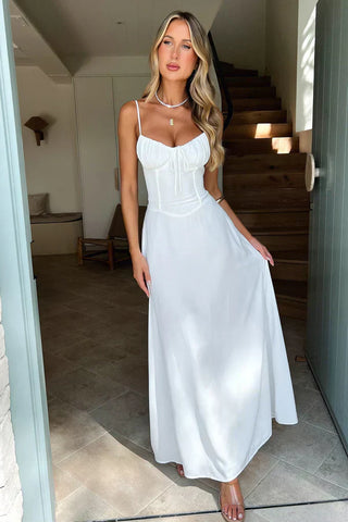 Vestido slip de verano para mujer | Maxi