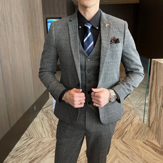 Costume trois pièces à motifs pour homme | Formel