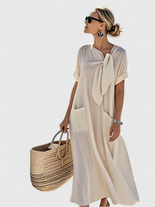 Vestido de verano con bolsillos para mujer | Maxi