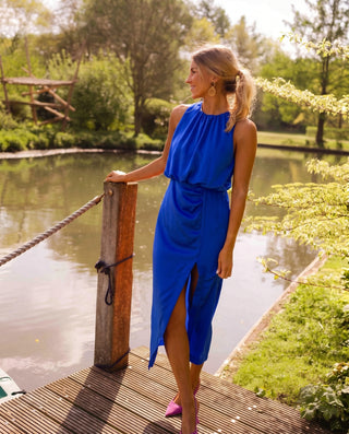 Damen Ärmelloses Sommerkleid | Midi