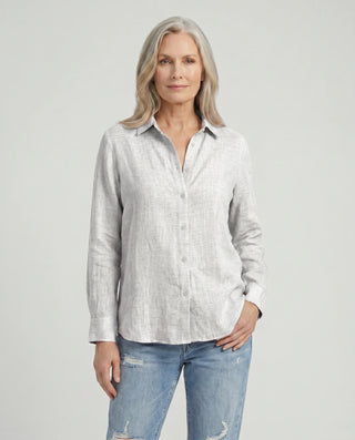 Women's shirt with button placket | Casual style