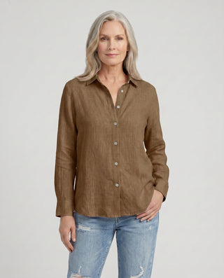 Women's shirt with button placket | Casual style