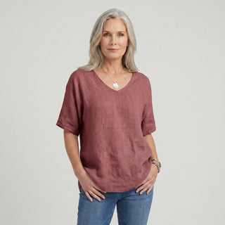 T-shirt col rond femme | Manches courtes