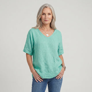 T-shirt col rond femme | Manches courtes