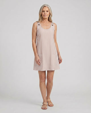 Robe d'été rayée femme | Mini