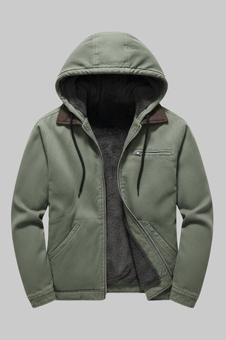 Herren Winterjacke | Mit Kapuze